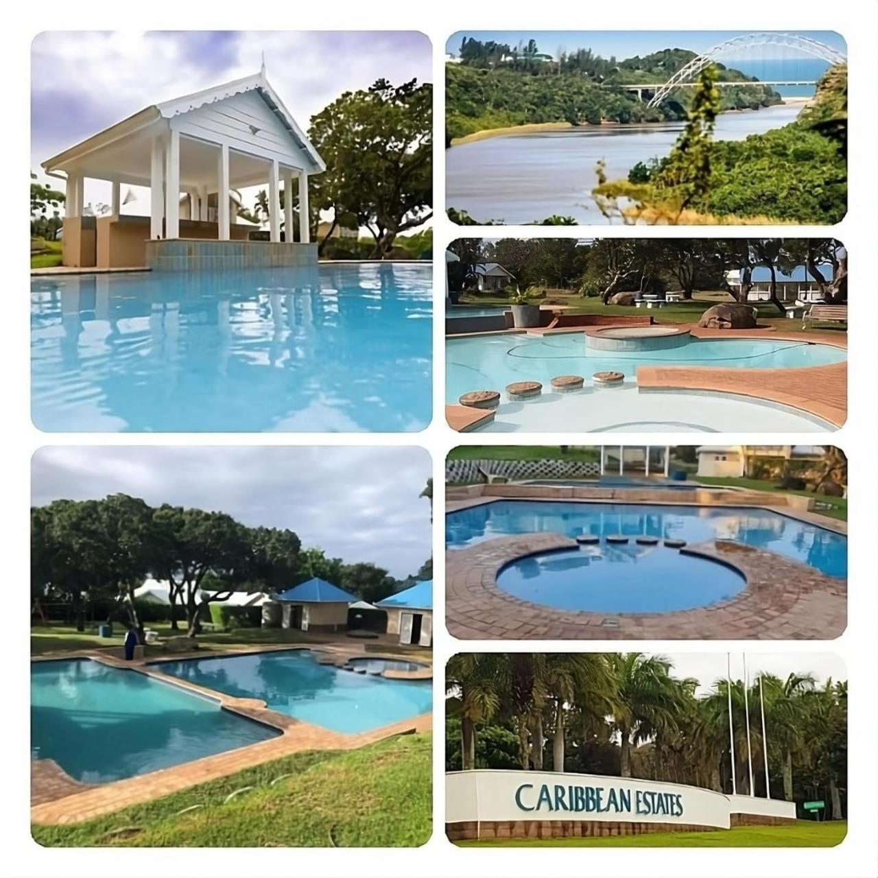 Villa Caylee Caribbean Estates - Ultra-Luxurious - Rimas Interiors Designs - Private Beachfront Escape - Premium Serviced For 8 Guests Port Edward Eksteriør billede